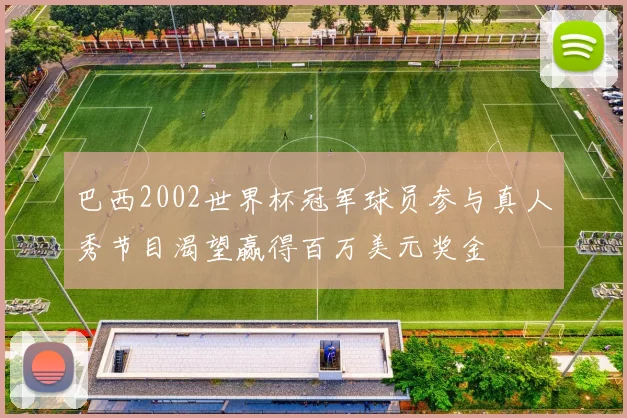 巴西2002世界杯冠军球员参与真人秀节目渴望赢得百万美元奖金